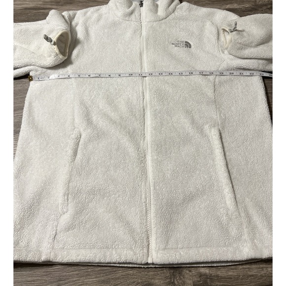 The North Face Women's Osito Full Zip Fleece Jacket Size XL in Moonlight Ivory - Picture 13 of 16